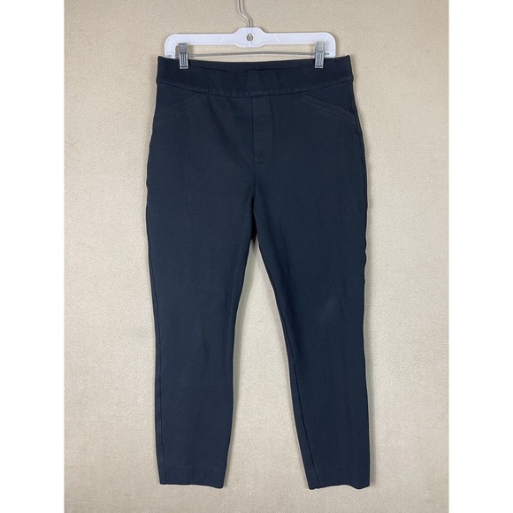 Spanx Pants Womens Large Black The Perfect Pant Ankle Skinny Adult